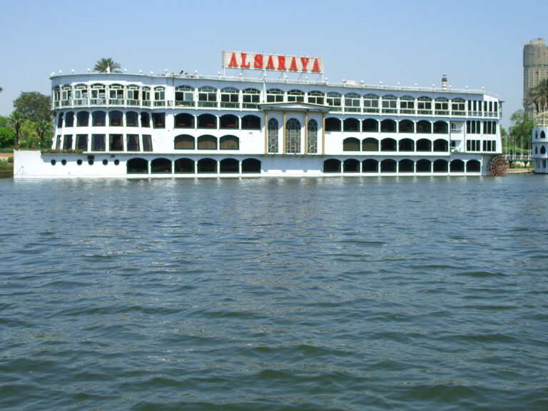 Al Saraya floating restaurant on the Nile in Cairo