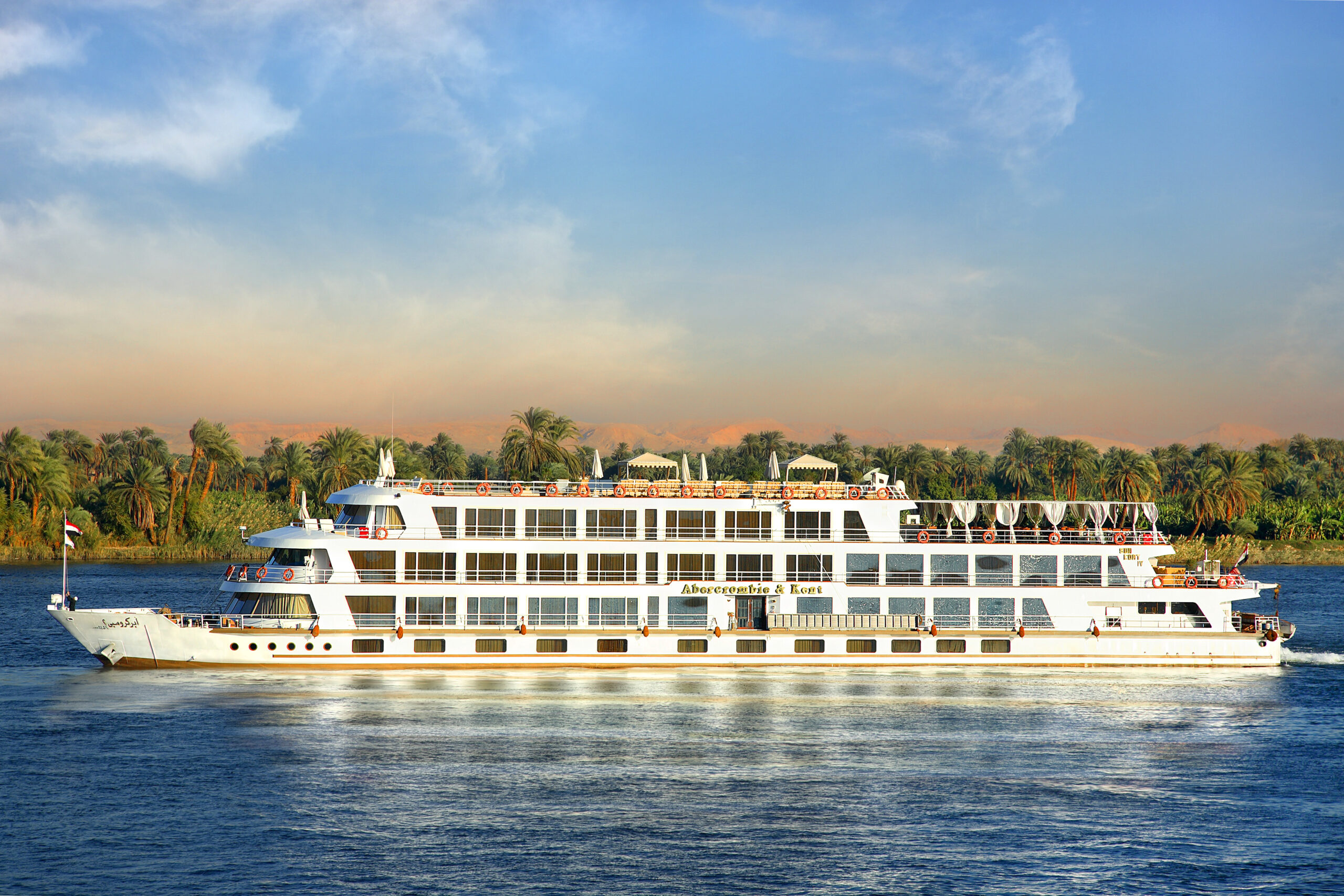 MS Abercrombie 2 Nile cruise ship designed by Cairo Marine Design