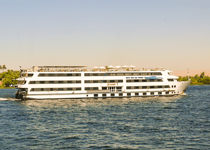 Mirage Nile cruise ship designed by Cairo Marine Design